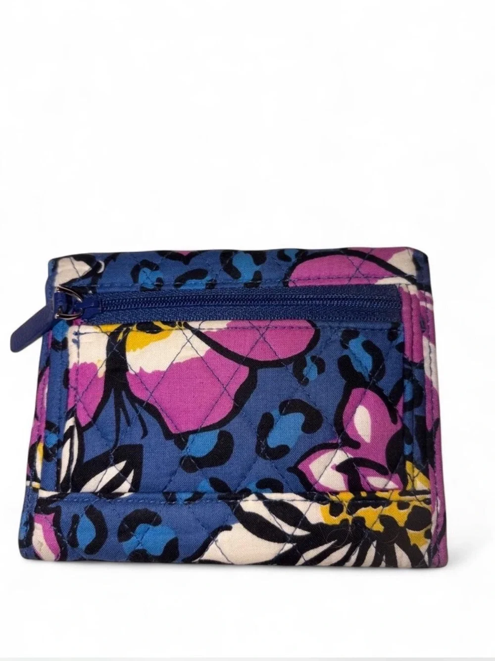 Vera Bradley Euro Wallet African Violet Pattern - Picture 3 of 6
